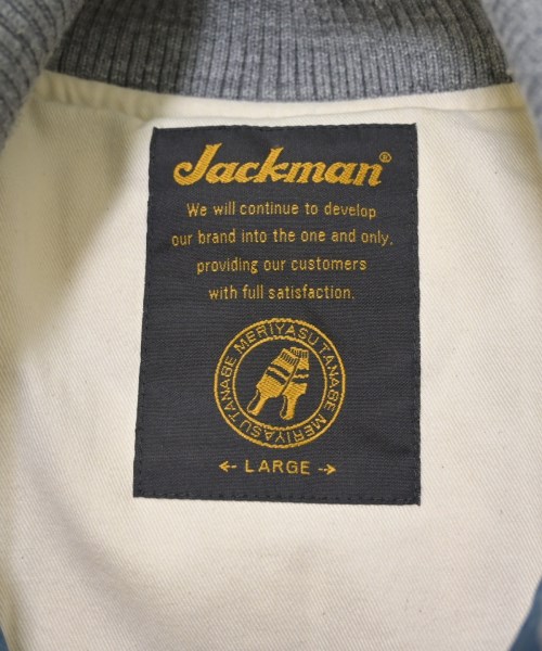 Jackman（ジャックマン）ダウンジャケット/ダウンベスト 青 サイズ:L メンズ/2200619568085