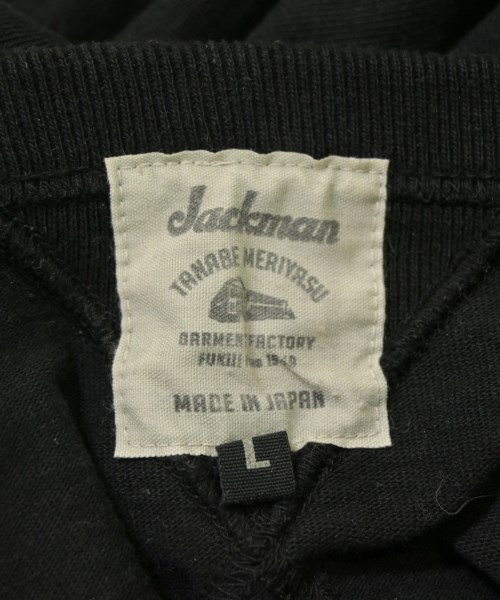 Jackman（ジャックマン）Tシャツ・カットソー 黒 サイズ:L メンズ/2200681720022