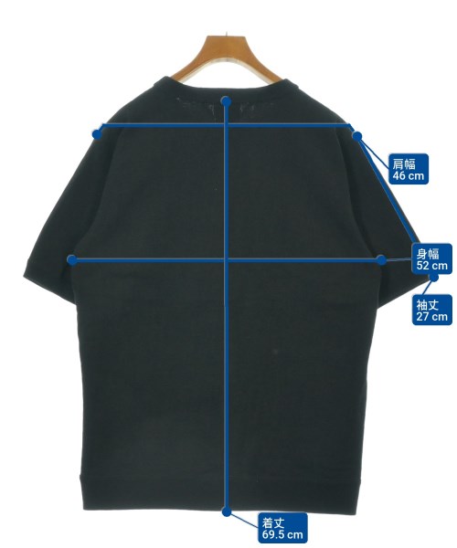 Jackman（ジャックマン）Tシャツ・カットソー 黒 サイズ:L メンズ/2200681720022