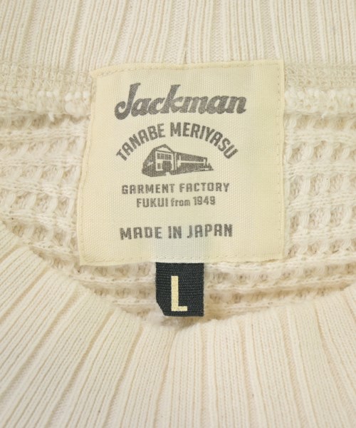 Jackman（ジャックマン）Tシャツ・カットソー 白 サイズ:L レディース/2200701681067