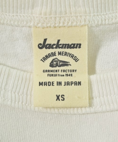 Jackman（ジャックマン）Tシャツ・カットソー 白 サイズ:XS レディース/2200708910085