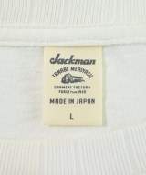 Jackman（ジャックマン）Tシャツ・カットソー 白 サイズ:L メンズ/2200667230095