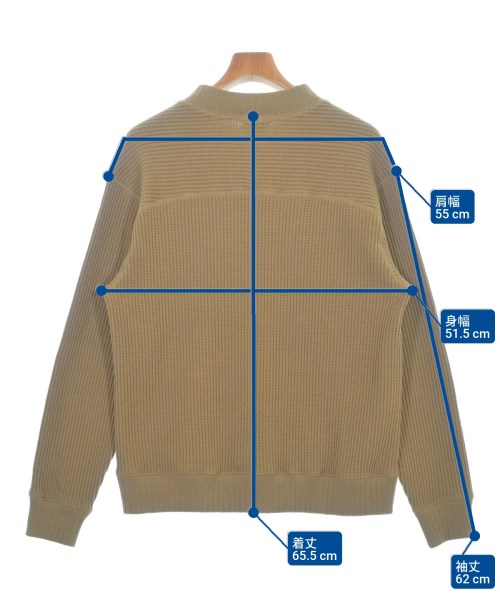 Jackman（ジャックマン）Tシャツ・カットソー 茶 サイズ:L メンズ/2200667230156