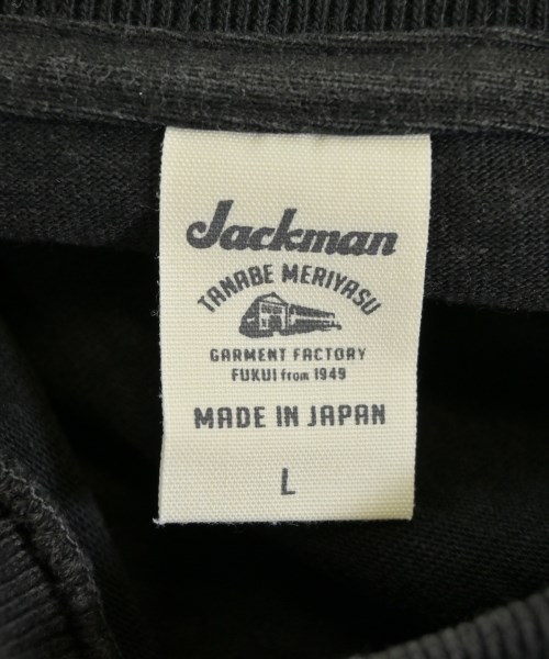 Jackman（ジャックマン）Tシャツ・カットソー 黒 サイズ:L メンズ/2200719462047