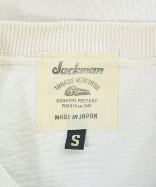 Jackman（ジャックマン）Tシャツ・カットソー 白 サイズ:S メンズ/2200685381069
