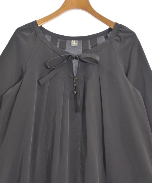 THREE DOTS TURQUOISE（スリードッツターコイズ）ワンピース 茶 サイズ:3(L位) レディース/2200640747015