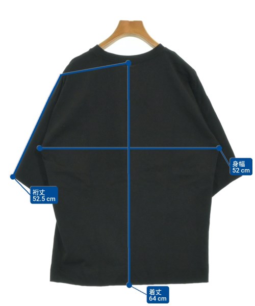 QUARTERLY（クオータリー）Tシャツ・カットソー 黒 サイズ:S レディース/2200675721073