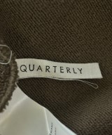 QUARTERLY（クオータリー）スウェット 茶 サイズ:F レディース/2200695244088