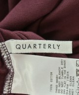 QUARTERLY（クオータリー）Tシャツ・カットソー 赤 サイズ:F レディース/2200703261045