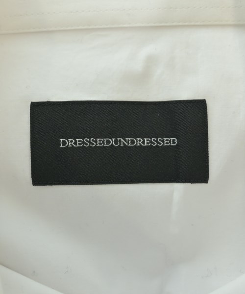 DRESSEDUNDRESSED（ドレスドアンドレスド）カジュアルシャツ 白 サイズ:-(XXL位) メンズ/2200658793059