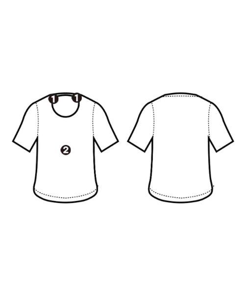 DRESSEDUNDRESSED（ドレスドアンドレスド）Tシャツ・カットソー 白 サイズ:2(M位) メンズ/2200715423141