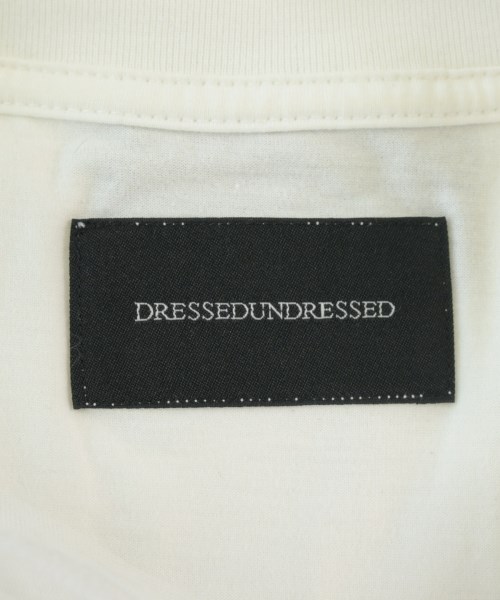 DRESSEDUNDRESSED（ドレスドアンドレスド）Tシャツ・カットソー 白 サイズ:2(M位) メンズ/2200715423141