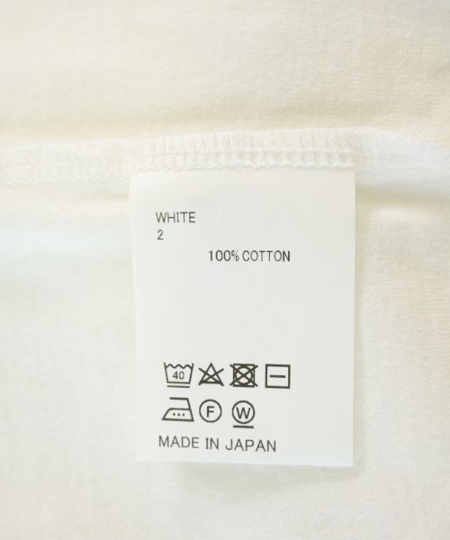 DRESSEDUNDRESSED（ドレスドアンドレスド）Tシャツ・カットソー 白 サイズ:2(M位) メンズ/2200715423141
