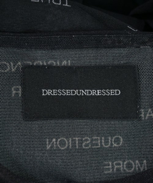DRESSEDUNDRESSED（ドレスドアンドレスド）Tシャツ・カットソー 黒 サイズ:1(S位) レディース/2200719499050
