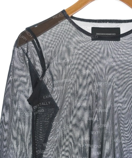 DRESSEDUNDRESSED（ドレスドアンドレスド）Tシャツ・カットソー 黒 サイズ:1(S位) レディース/2200719499050