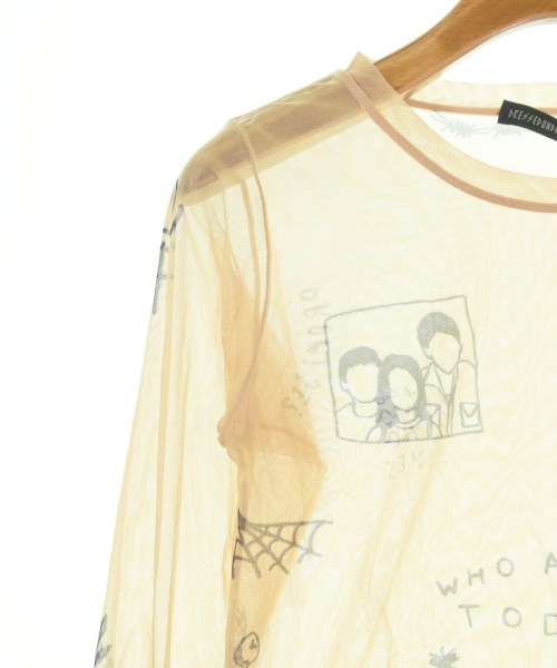 DRESSEDUNDRESSED（ドレスドアンドレスド）Tシャツ・カットソー ベージュ サイズ:0(XS位) レディース/2200666944047