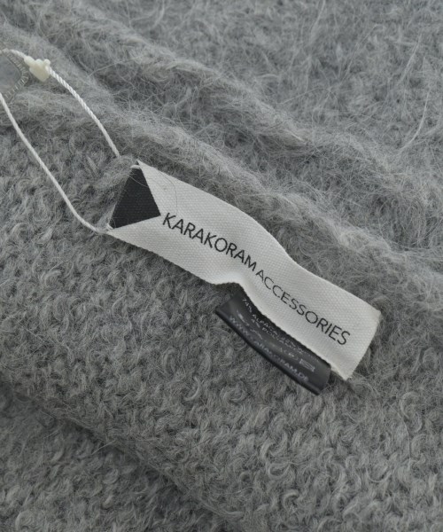 KARAKORAM（カラコラム）マフラー グレー サイズ:- レディース/2200618362165