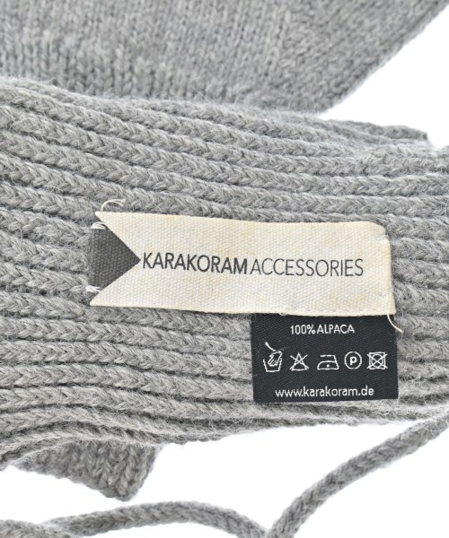 KARAKORAM（カラコラム）手袋 グレー サイズ:- レディース/2200654981337