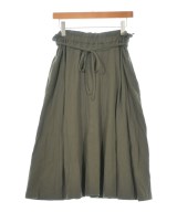 LOISIR（ロワジール）ロング・マキシ丈スカート カーキ サイズ:38(M位) レディース/2200627501180