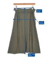 LOISIR（ロワジール）ロング・マキシ丈スカート カーキ サイズ:38(M位) レディース/2200627501180