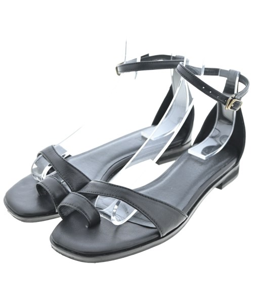 LOISIR(ロワジール)サンダル 黒 サイズ:M(23.5cm位)/2200628218490