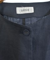 LOISIR（ロワジール）ノーカラージャケット 紺 サイズ:F レディース/2200615471037