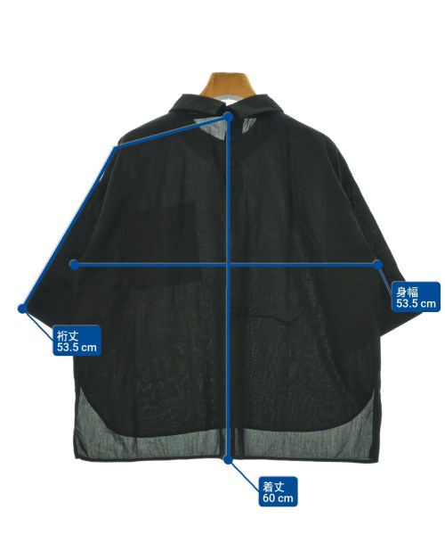 LOISIR（ロワジール）ブラウス 黒 サイズ:F レディース/2200603117053