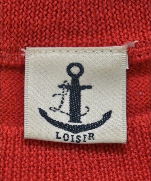 LOISIR（ロワジール）ニット・セーター 赤 サイズ:F レディース/2200698617025
