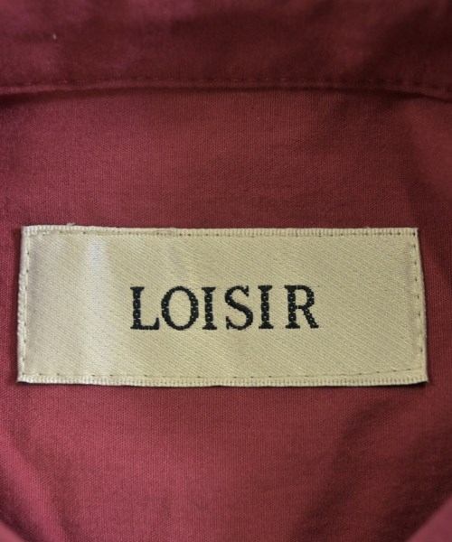 LOISIR（ロワジール）カジュアルシャツ ピンク サイズ:F レディース/2200651897068