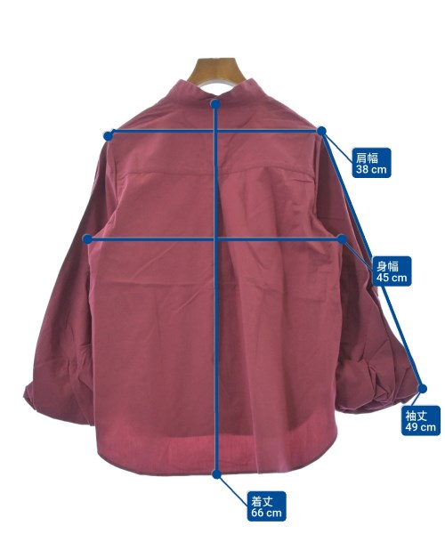 LOISIR（ロワジール）カジュアルシャツ ピンク サイズ:F レディース/2200651897068