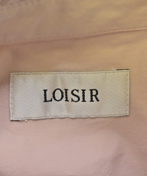 LOISIR（ロワジール）カジュアルシャツ ピンク サイズ:F レディース/2200651897075