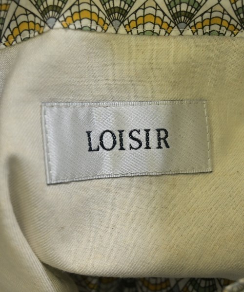 LOISIR（ロワジール）カジュアルシャツ 黄 サイズ:F レディース/2200651897082