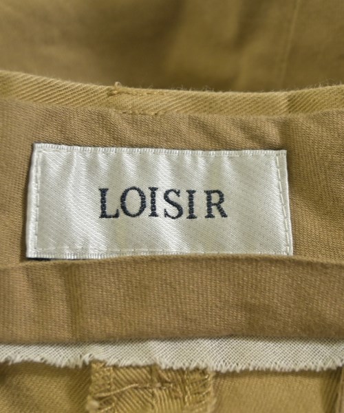 LOISIR（ロワジール）チノパン ベージュ サイズ:M レディース/2200715150122