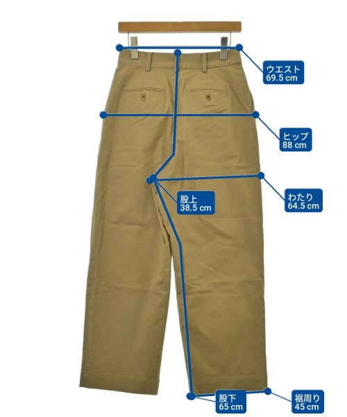 LOISIR（ロワジール）チノパン ベージュ サイズ:M レディース/2200715150122