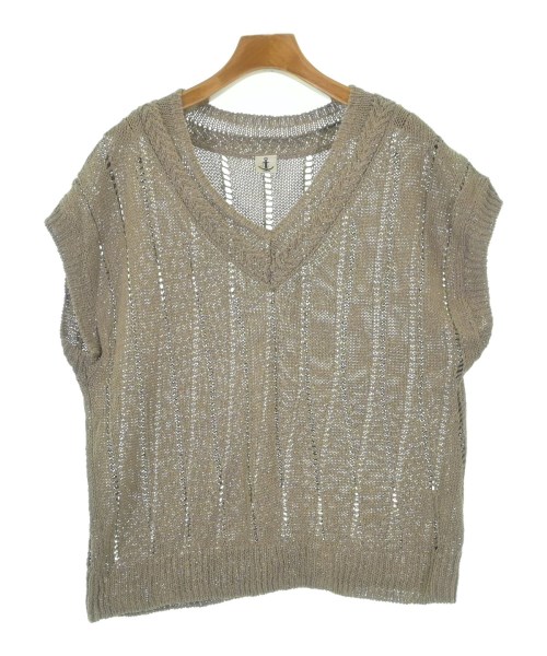 LOISIR(ロワジール)ベスト ベージュ サイズ:F/2200645867039