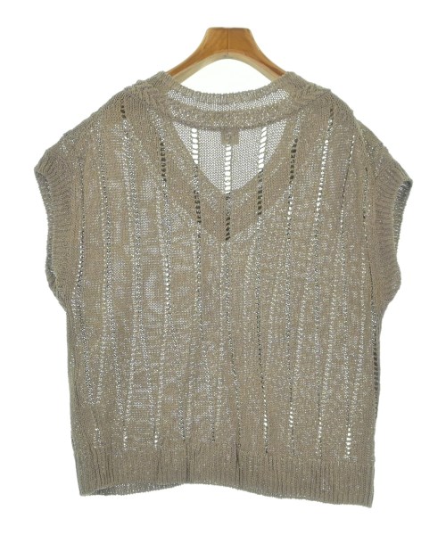 LOISIR（ロワジール）ベスト ベージュ サイズ:F レディース/2200645867039