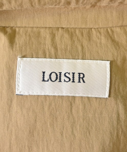 LOISIR（ロワジール）ステンカラーコート ベージュ サイズ:M レディース/2200705643047