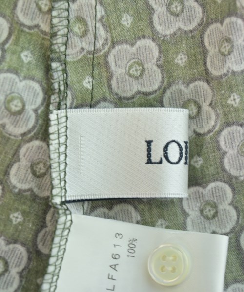 LOISIR（ロワジール）シャツワンピース 緑 サイズ:1(S位) レディース/2200705643320