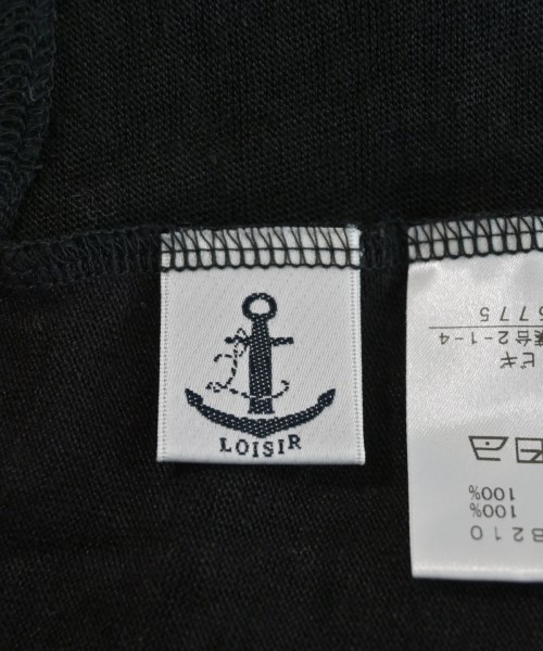 LOISIR（ロワジール）Tシャツ・カットソー 黒 サイズ:-(M位) レディース/2200729703154