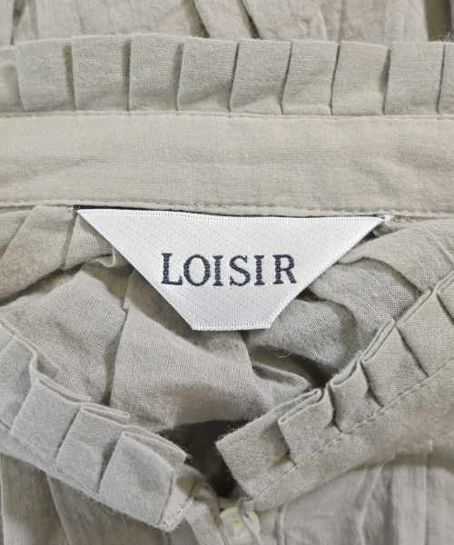 LOISIR（ロワジール）ブラウス グレー サイズ:F レディース/2200679472025