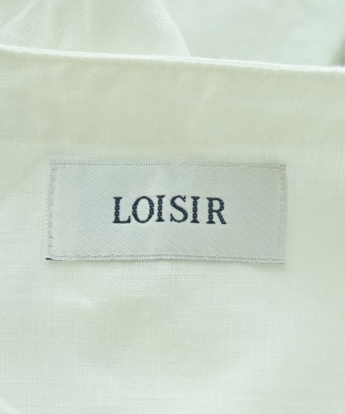 LOISIR（ロワジール）ブラウス 白 サイズ:F レディース/2200685780022