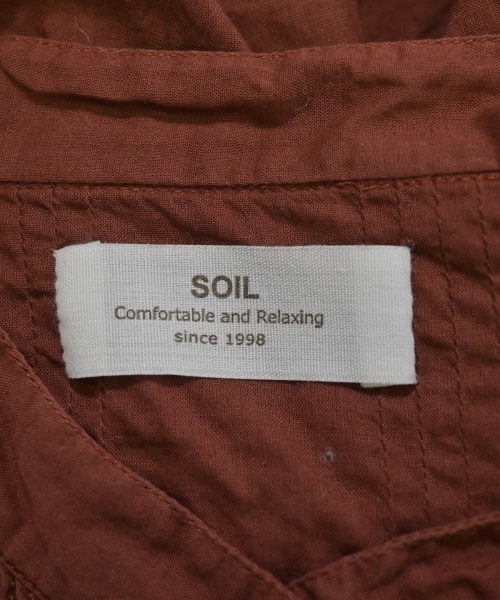 SOIL（ソイル）カジュアルシャツ 赤 サイズ:2(M位) レディース/2200629562189