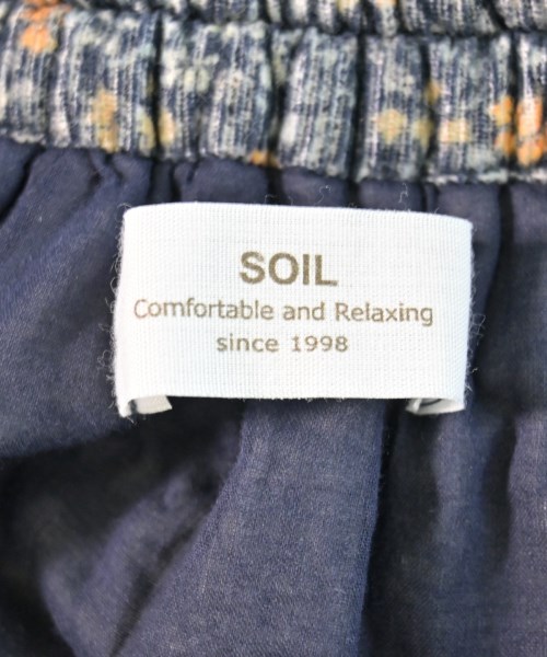 SOIL（ソイル）ロング・マキシ丈スカート 紺 サイズ:2(M位) レディース/2200606473019