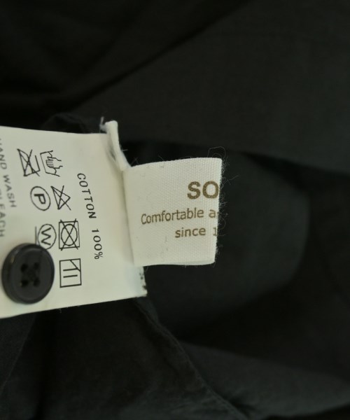SOIL（ソイル）カジュアルシャツ 黒 サイズ:2(M位) レディース/2200672428074