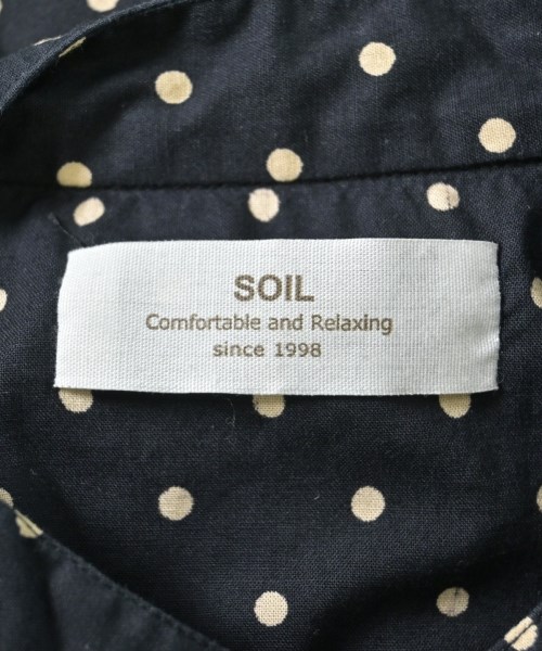 SOIL（ソイル）シャツワンピース 黒 サイズ:2(M位) レディース/2200676917048