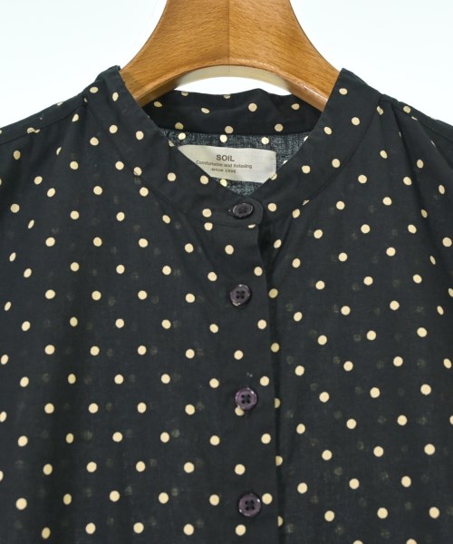 SOIL（ソイル）シャツワンピース 黒 サイズ:2(M位) レディース/2200676917048