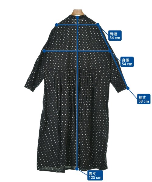 SOIL（ソイル）シャツワンピース 黒 サイズ:2(M位) レディース/2200676917048