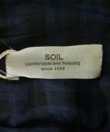 SOIL（ソイル）ブラウス 紺 サイズ:1(S位) レディース/2200688018085