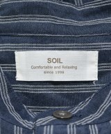 SOIL（ソイル）カジュアルシャツ 紺 サイズ:1(S位) レディース/2200718070038