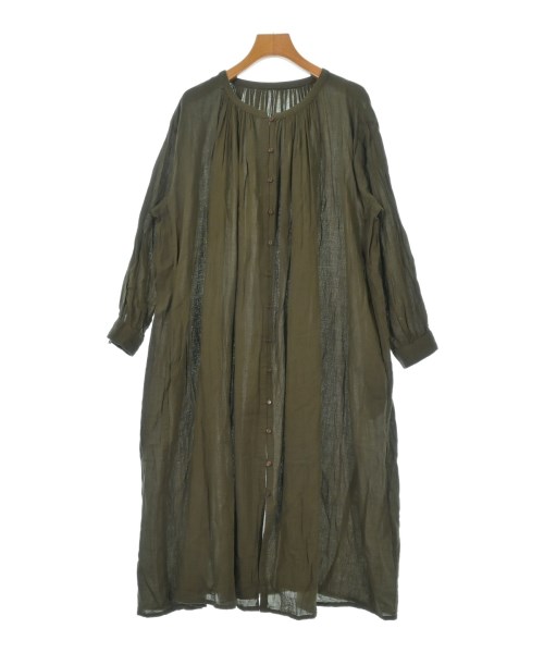 SOIL(ソイル)シャツワンピース カーキ サイズ:1(S位)/2200647228067
